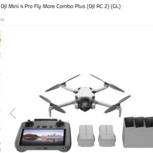 116149	DRONE DJI MINI 4 PRO FLY MORE COMBO PLUS (DJI RC 2) (GL)
